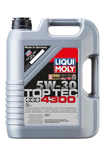 Liqui Moly Top Tec 4300 5w-30 Motor Yağı 5 L 04/2025 Üretim