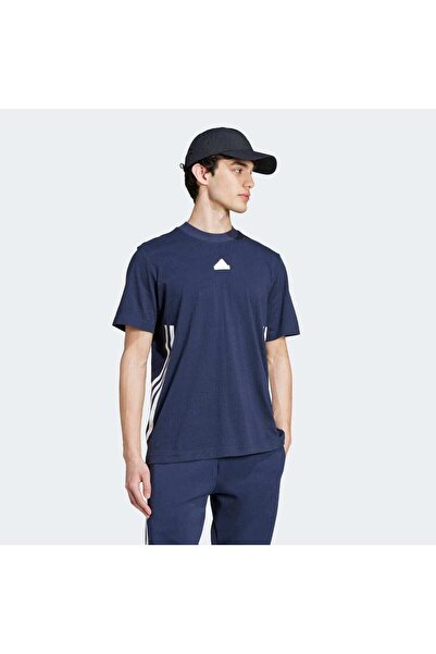adidas Ανδρικό μπλουζάκι με στρογγυλή λαιμόκοψη Future Icons 3 Stripes Reg