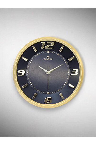Galaxy Exclucive Embossed Numbered Classic Dial 30 cm Wall Clock Gold