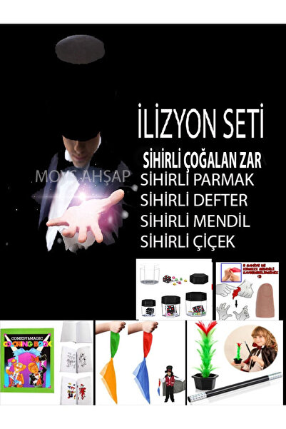 moysahşap Sihirbazlık Oyunu Seti 5 Parça Basit Etkileyicidir Içinizdeki Sihirbazı Keşfedin