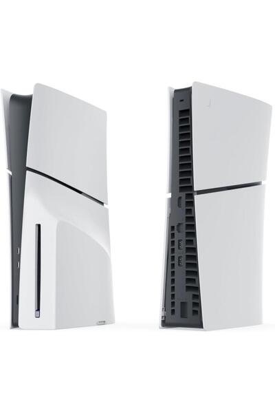 Konsol İstasyonu Playstation 5 Slim CD VERSİYON Uyumlu Beyaz Dış Kasa - Yedek Parça Kasa Değişim Seti