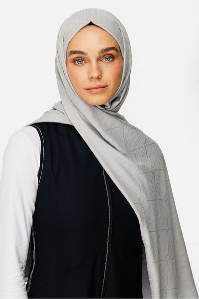 Mooncorn Silver Moon Is Pattern Jacquard Shawl
