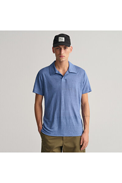 Gant Erkek Mavi Regular Fit Polo