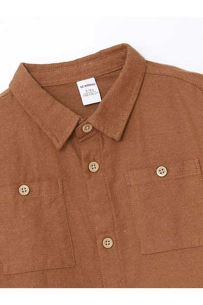 LC Waikiki Long Sleeve Basic Baby Boy Shirt