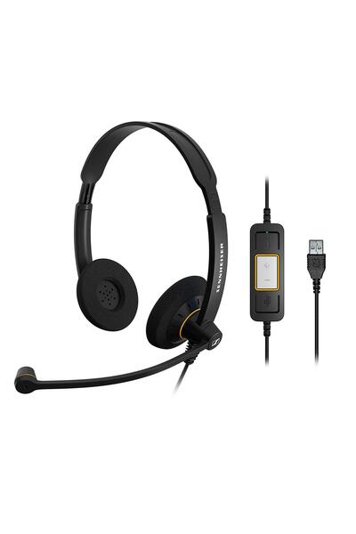 Genel Markalar Epos Sennheiser Sc 60 Usb ml Duo Kablolu Uc Kulak Üstü Kulaklık
