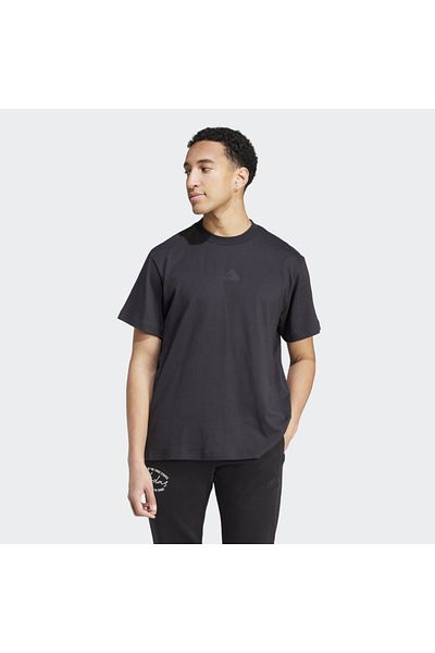 adidas Bl Sj Q3 Men's Black Round Neck T-Shirt