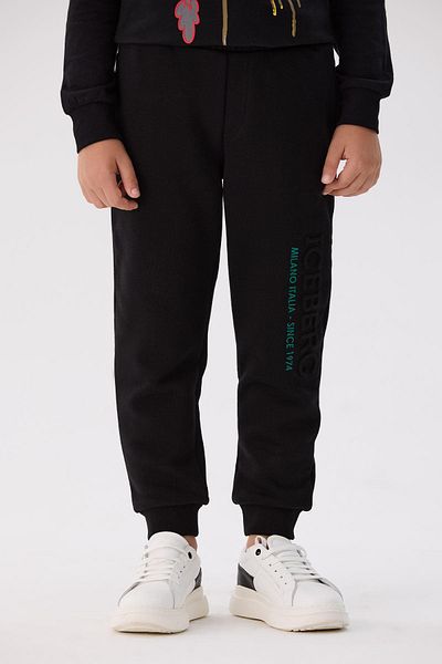 Iceberg Bg Store Boy's Black Sweatpants