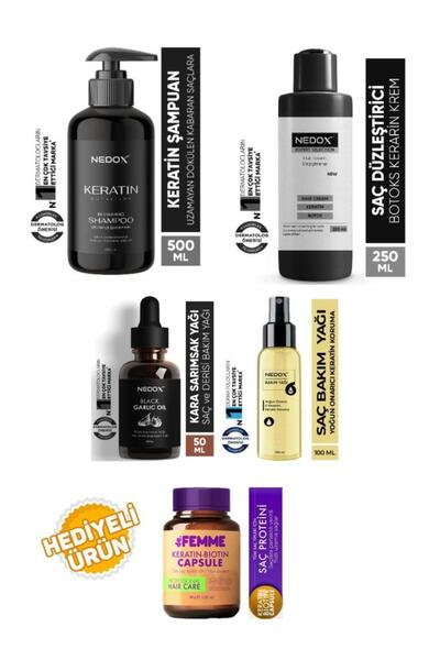 NEDOX مجموعة العناية بالشعر من 5 قطع