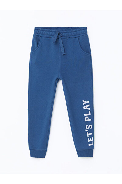 LC Waikiki Hooded Long Sleeve Printed Baby Boy Sweatshirt and Sweatpants Bottom 2-Piece Set