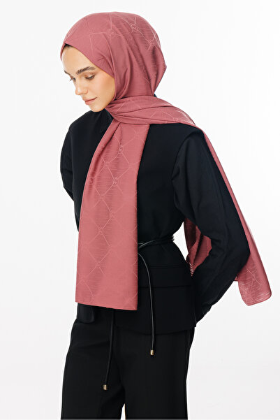 Mooncorn Σαλιάρα ζακάρ με μοτίβο Dusty Rose Moon Is