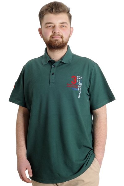 ModeXL Ανδρικό T-shirt Mode Xl Large Size Polo Captain 23338 Nefti