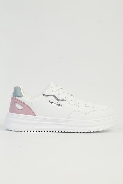 Benetton BNI-11201 موديل حذاء رياضي نسائي أبيض