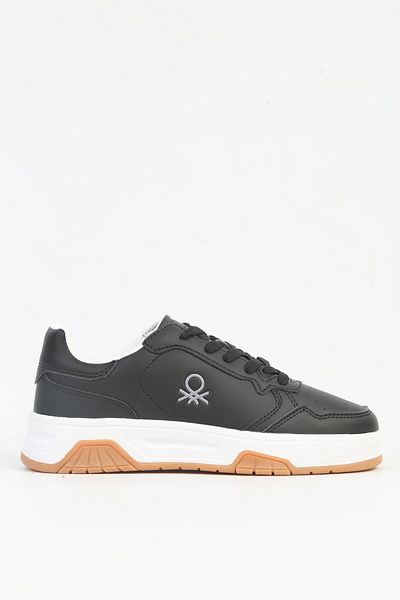 Benetton Black and White Women's Sports Shoes - Imported Bni-11220