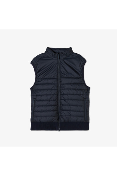 Lacoste Erkek Dik Yaka Kapitone Lacivert Yelek