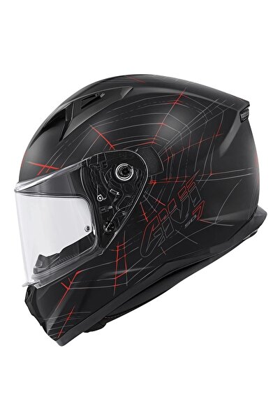 Givi 50.7 PHOBIA MAT SİYAH-KIRMIZI KASK