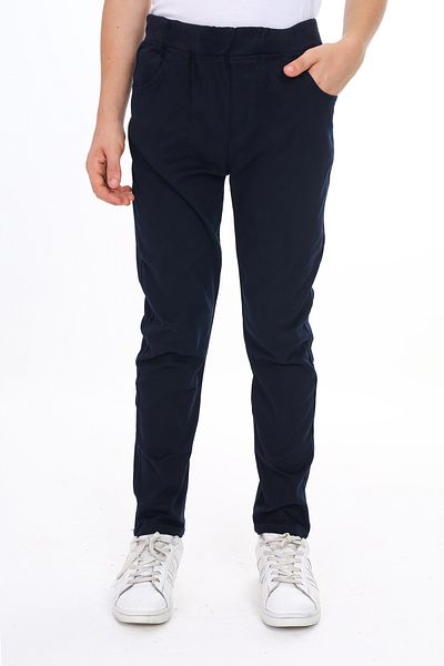e-çocuk Boy's School Trousers with Camisole and Elastic Waist 8431-8331