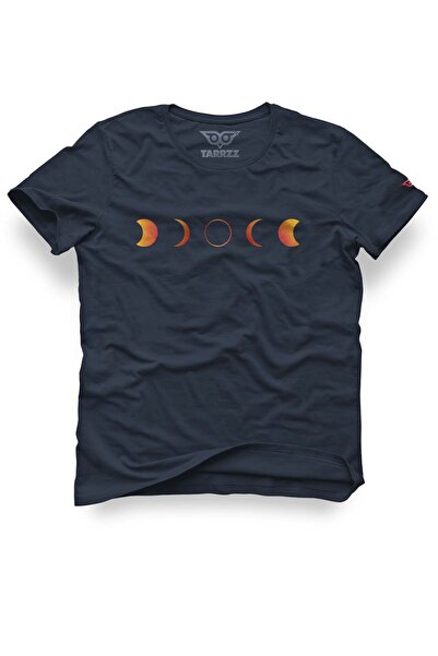 Tarrzzcom Full Moon Design T-Shirt Cotton Short Sleeve Crew Neck Printed T-shirt