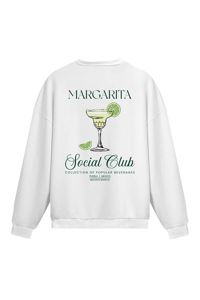 Mounte Bianca Unisex Margarita - Κανονικό Φούτερ