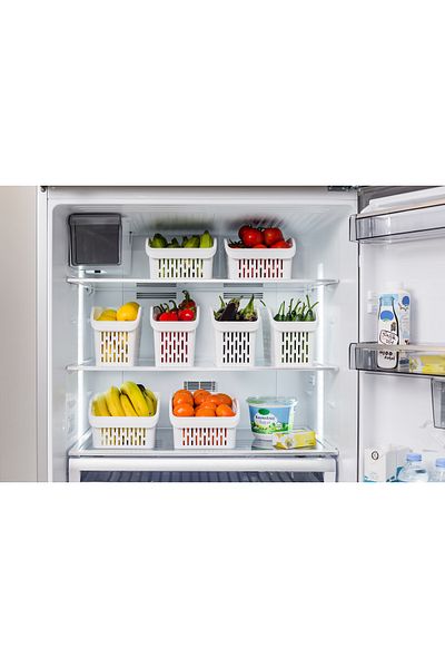simplicity 6-Piece Organizer Midi Basket with Refrigerator and Multi-Purpose