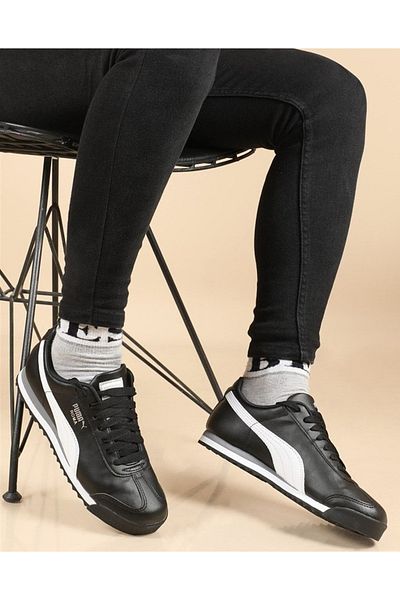 Puma Pantofi casual unisex Roma Basic 35357211   Negru