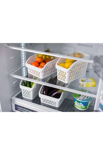 simplicity 6-Piece Refrigerator - Multi-Purpose Organizer Maxi Basket