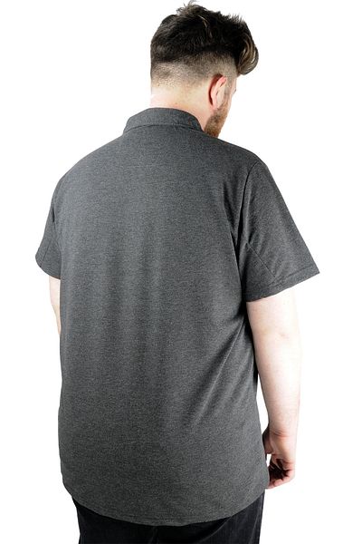 ModeXL Mode Xl Ανδρικό μπλουζάκι Polo Polo Mode Club 22330 Anthracite