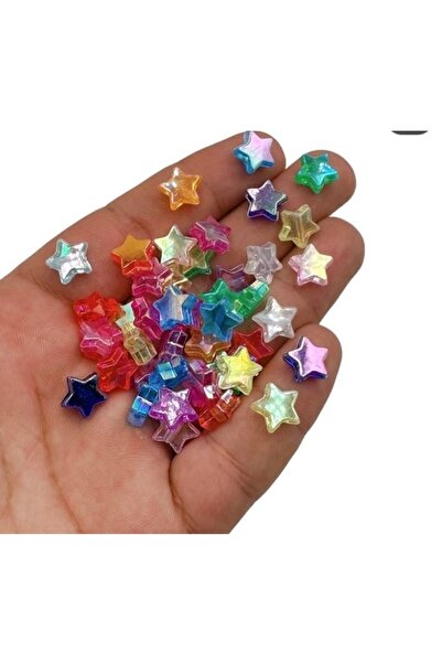 ella'nın çarşısı Jan Janlı Yıldız Model Mărgele acrilice 30 bucăți