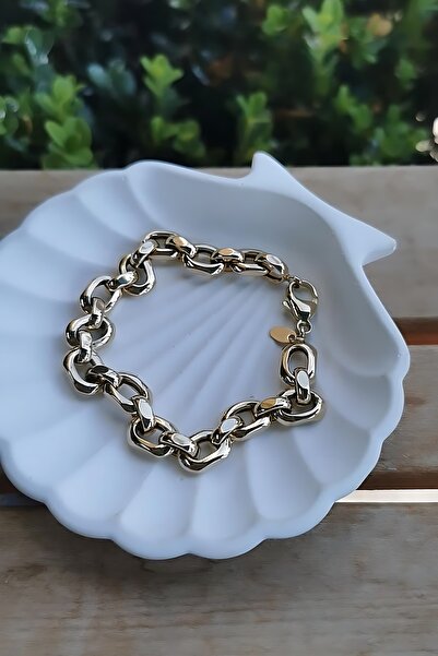 Utku Kuyumculuk 14 AYAR İTALYAN ATAÇ MODELİ ALTIN BİLEKLİK