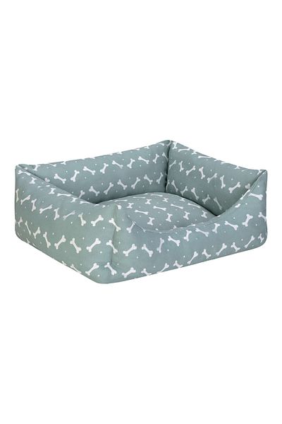 Pet Comfort Uniform Bone Mint-White Cat and Dog Bed S 40X50Cm Hnzrn