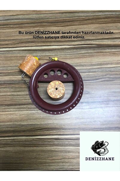DENİZZHANE RİG Alabalık Küspeli Kasnaklı Sazan El Oltası (60 Metre 70mm)