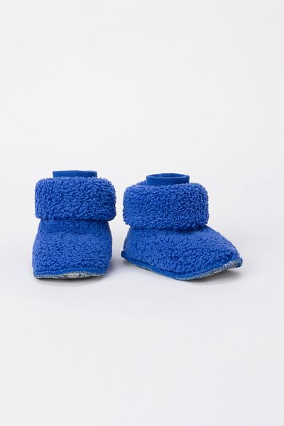 Woody Velsoft Booties-Boo - 875-Blue