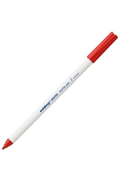 Edding Eddıng 4600 Textile Pen Red