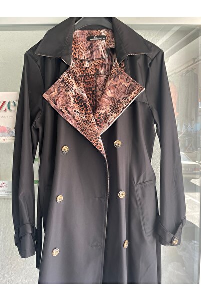 Yaren Moda Kadın uzun trenç