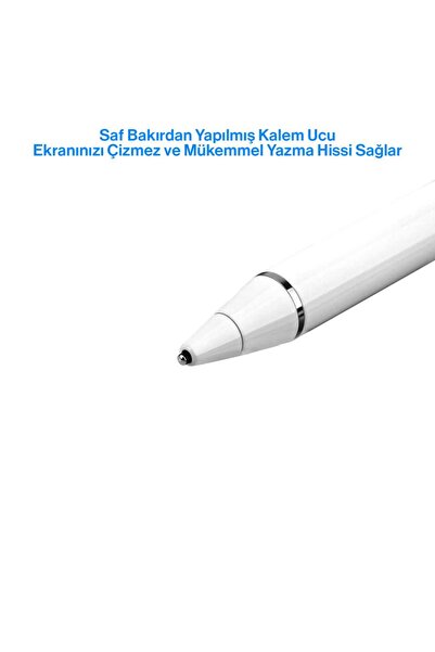 Techmaster Tüm Cihazlar ile Uyumlu Stylus Hassas Yazı Çizim Kalemi 2. Nesil