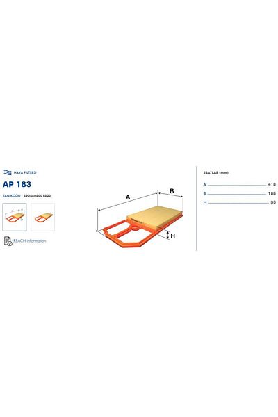 Filtron Air Filter- (Vw Polo 95-02 Seat Ibiza 97-02)