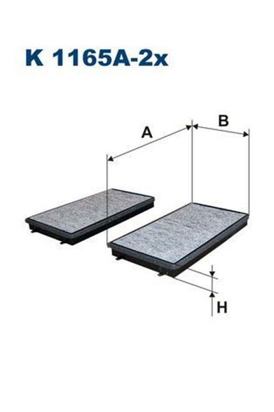 Filtron Bmw E65-E66 Cabin Filter - Carbon
