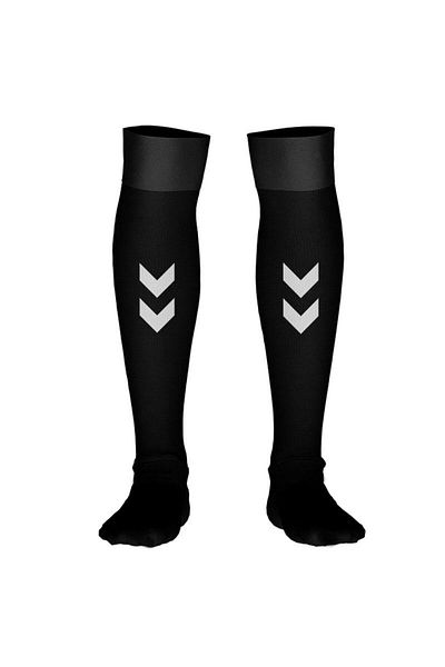 hummel Професионални футболни чорапи, черни