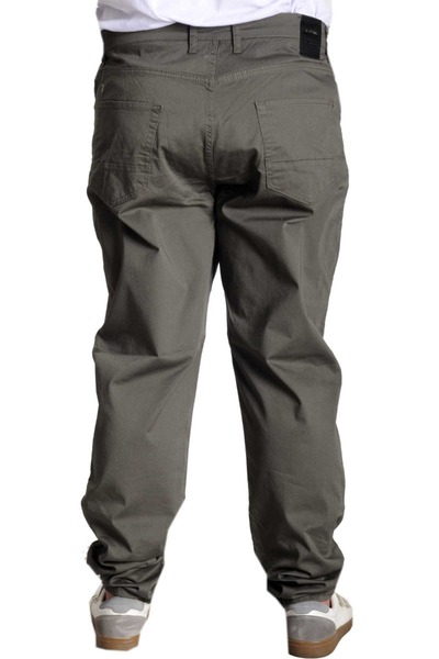 ModeXL Mode Xl Men's Trousers Linen Milano Classic 20902 Khaki