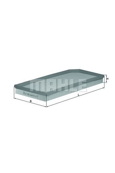MAHLE Air Filter (Vw Golf 04-09 Passat 06-08 Audi A3 04-13 Seat Leon 06-10 Skoda Octavia 04-08)