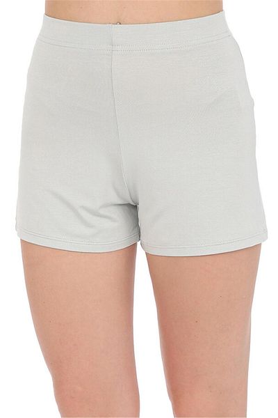 penyebizden Gray Extra Soft Viscose Shorts - Home&Beach