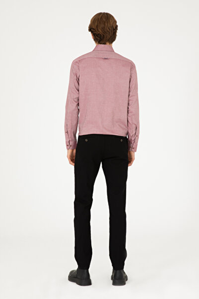 U.S. Polo Assn. Erkek Siyah Kanvas Pantolon 50291166-VR046