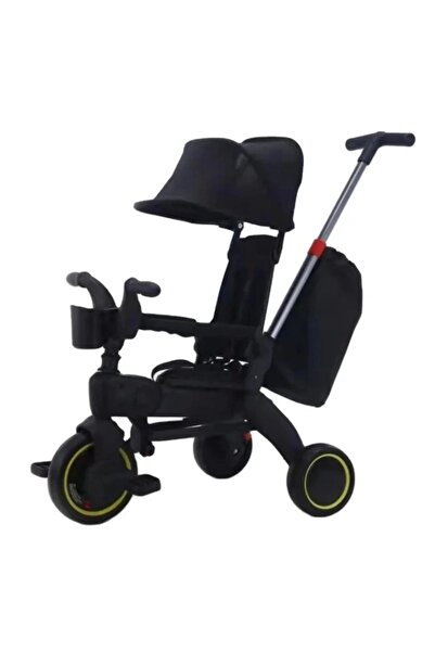 Maxi Taxi Trike Plus F3 Ebeveyn Kontrollü Katlanabilir Bisiklet Siyah