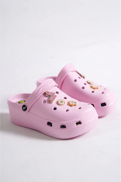 EFW Pink Daily Home with High Scale Massage Sole - Slippers for Hospital, Chef, Nurse and Doctor