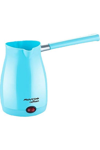 AWOX Blue Caffeen White Turkish Coffee Machine