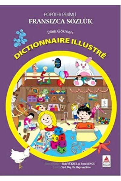 Delta Kültür Yayınevi Popüler Resimli Fransızca Sözlük / Dictionnaire Illustre
