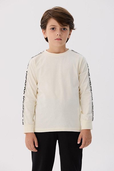 Iceberg Μπλουζάκι Bg Store Boy Off-White