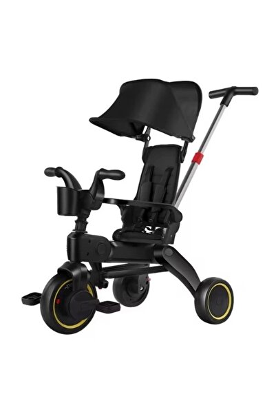 Maxi Taxi Trike Plus F3 Ebeveyn Kontrollü Katlanabilir Bisiklet Siyah