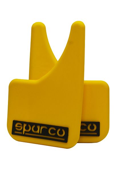 OTOCİRİT Sparco Yellow Flat Shoe Holder - 2-Piece Front and Rear Compatible