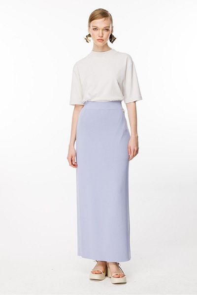 Ghisa Lilac Knitwear Skirt