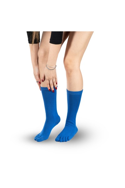 Daren 3 lü dizaltı parmaklı eğzama çorabı